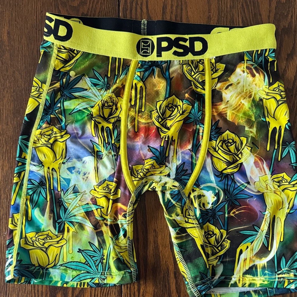 PSD Multicolor Floral Graphic Boxers